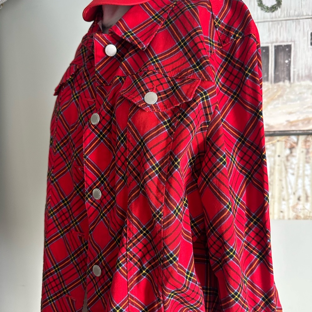 Jacket Red Plaid - image 2